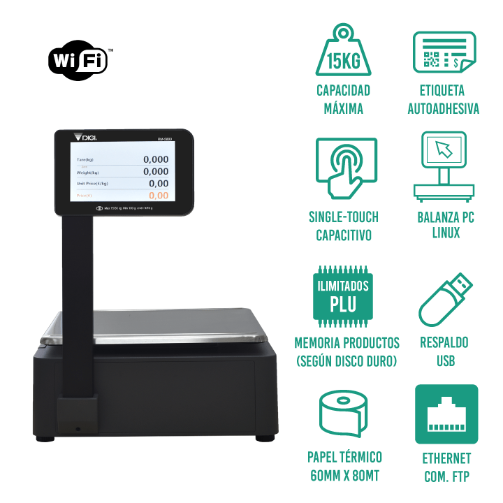 Balanza Digi RM 5800 JP